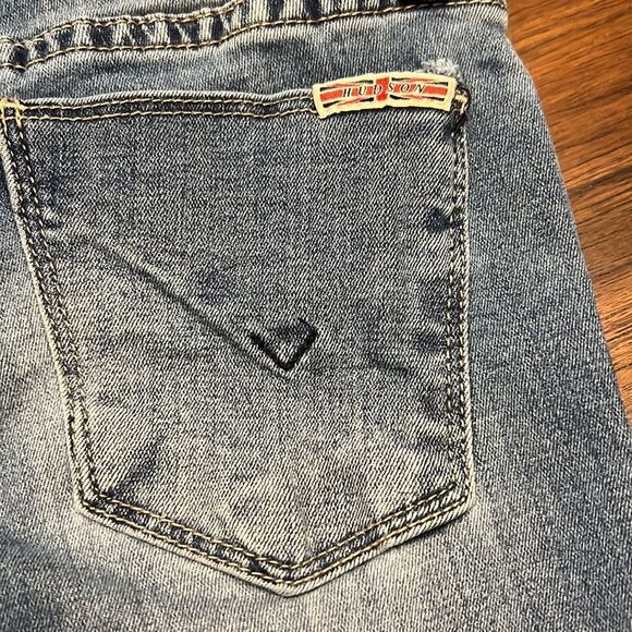 Hudson cuffed jeans kids size 8 - Picture 3 of 7